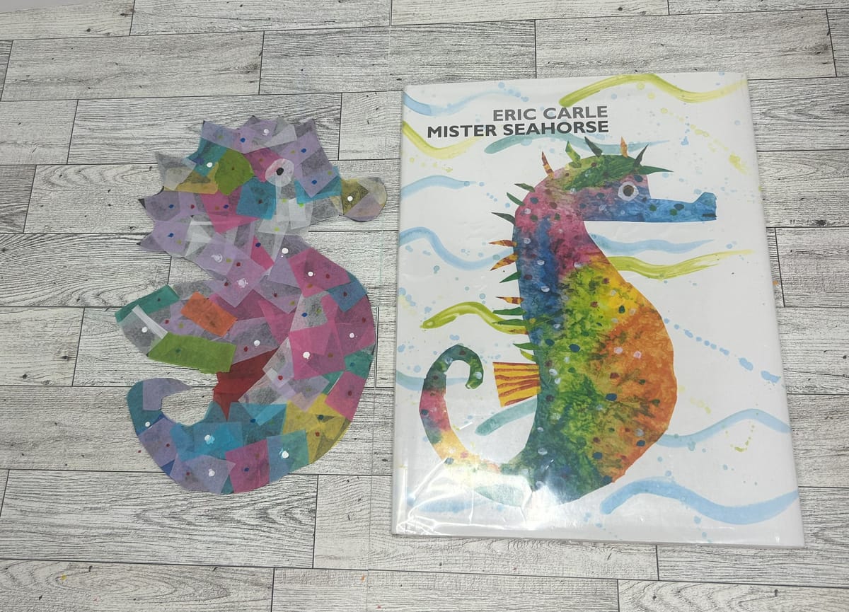 Seahorse Art Activity