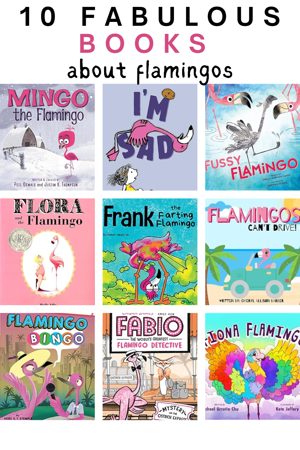 10 Fabulous Books About Flamingos