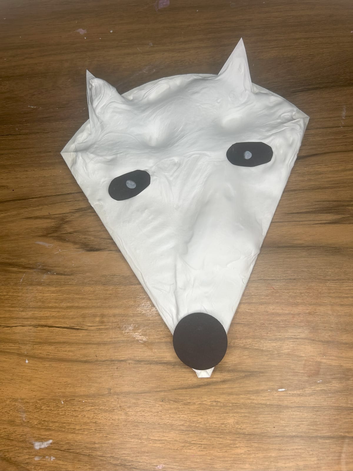 Puffy Paint Artic Fox