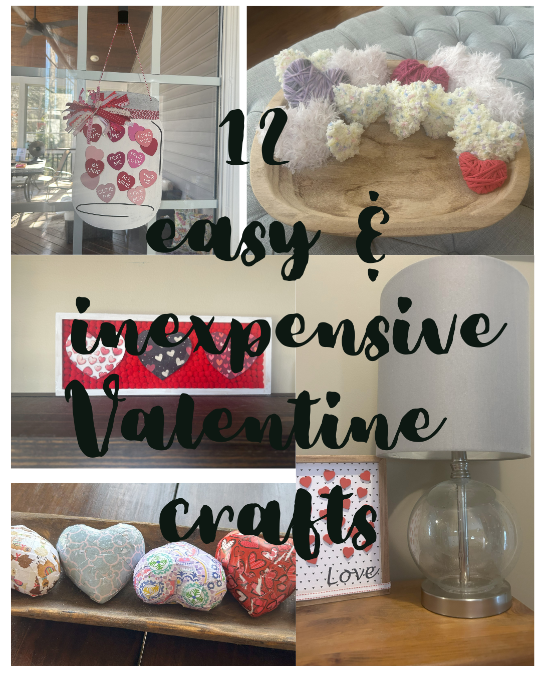 12 Easy and Inexpensive Valentine's Day Décor