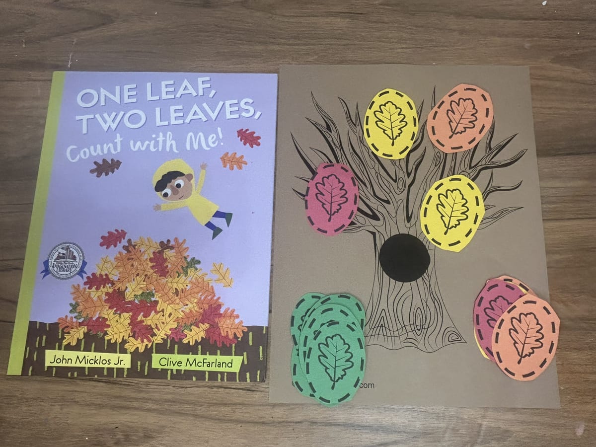 One Leaf, Two Leaves, Count with Me!