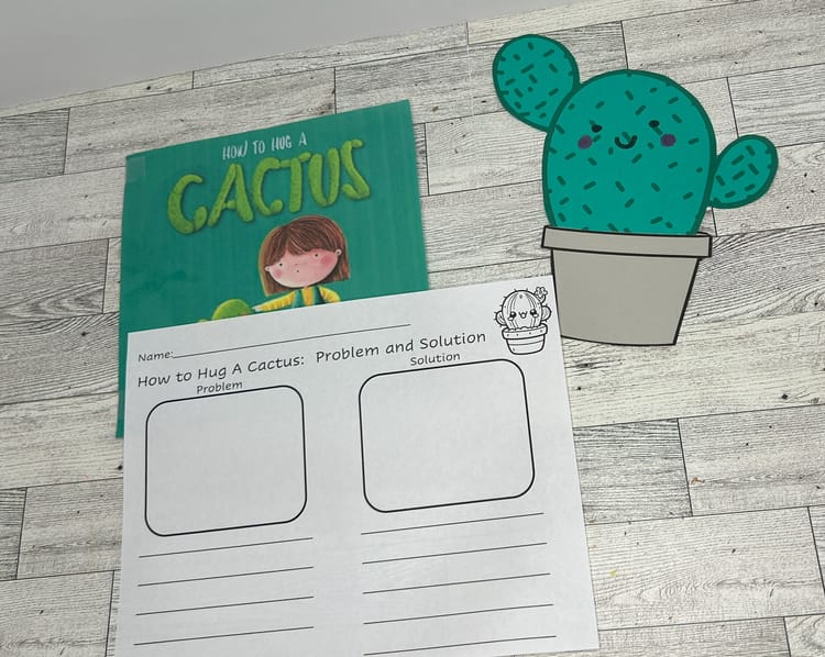 How To Hug A Cactus Problem and Solution Activity