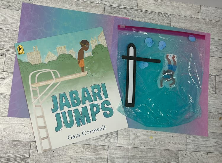 Jabari Jumps Retelling Sensory Bag