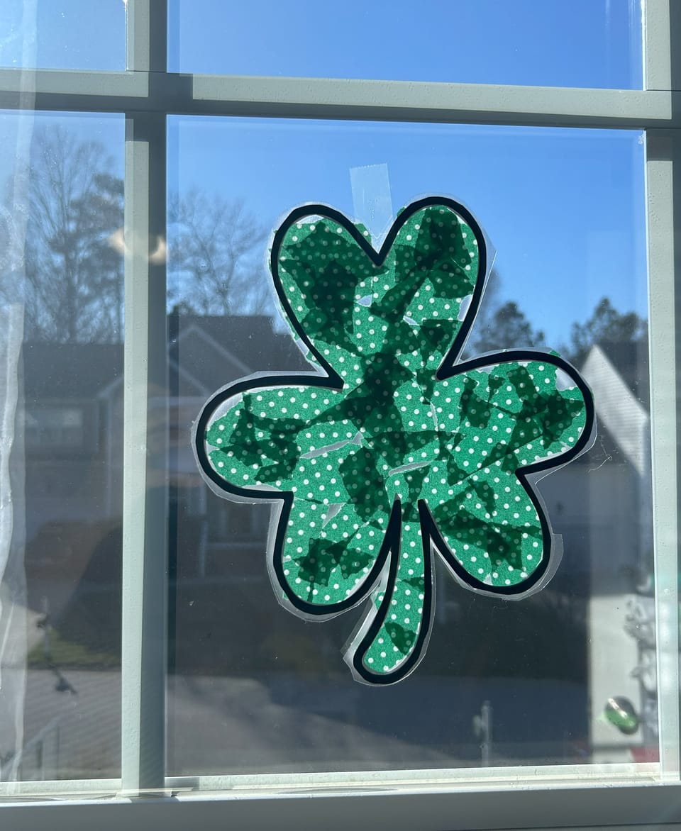 Shamrock Suncatcher