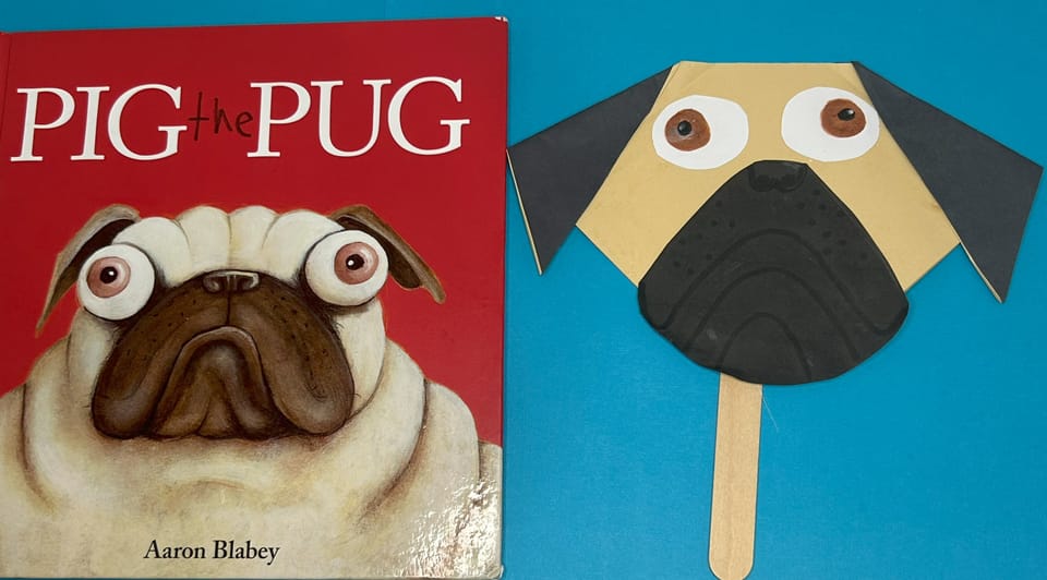 Pig the Pug Retelling Puppet