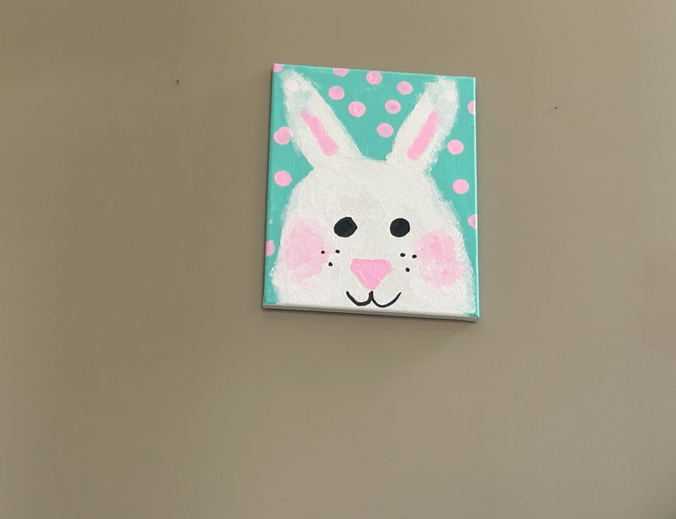 Easter DIY Bunny Painting