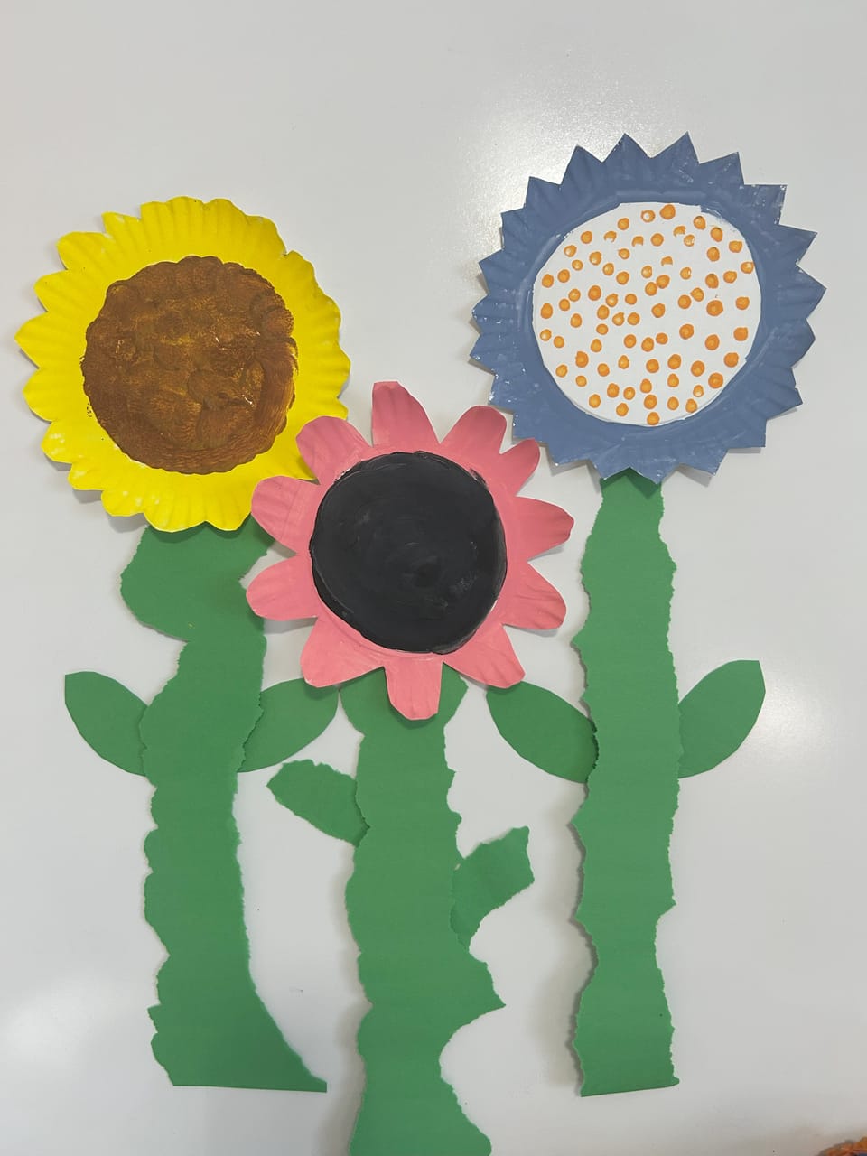 Paper Plate Flowers
