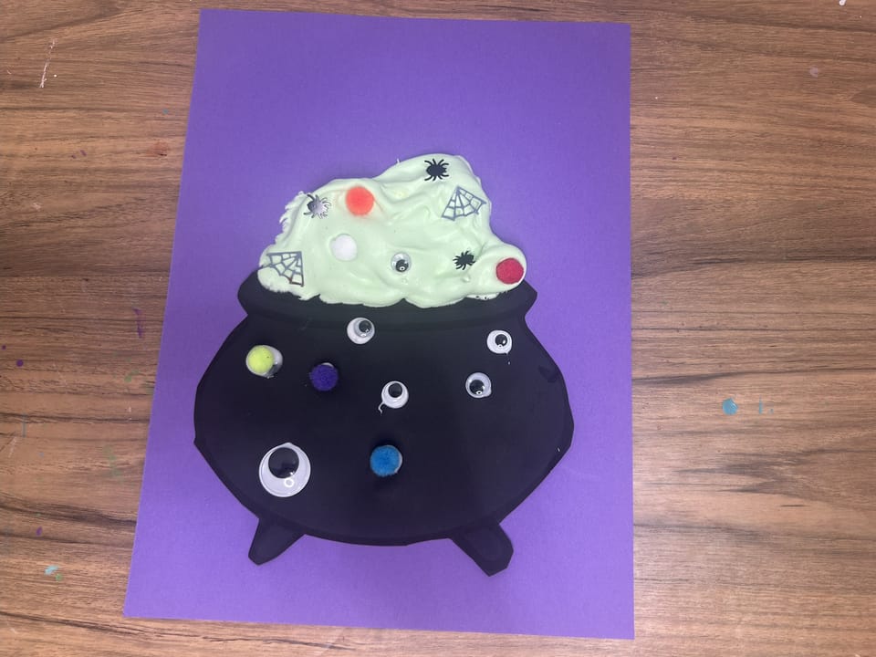 Puffy Paint Cauldron