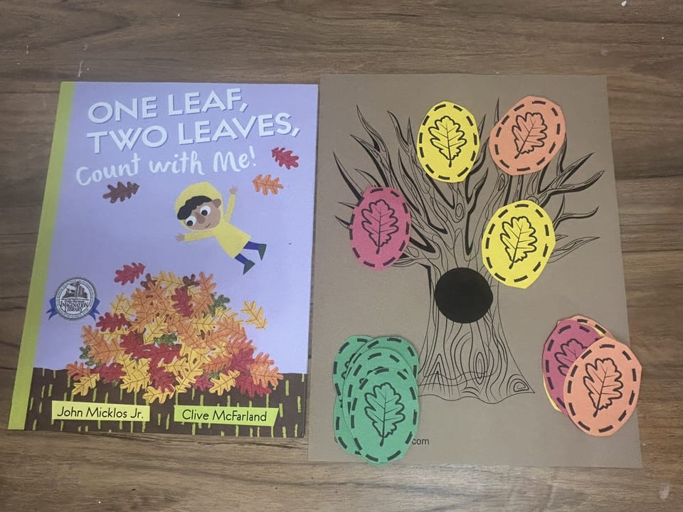 One Leaf, Two Leaves, Count with Me!